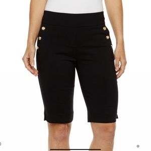 Liz Claiborne Womens Pull-On Short